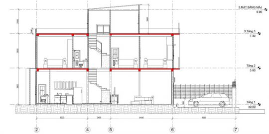 Thiết kế xây nhà a dũng Quận 9