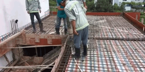 Thi công xây dựng nhà phố ở Quận 9.