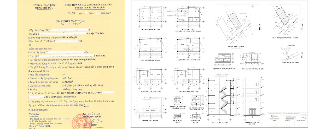 Giấy phép xây dựng nhà ở riêng lẻ đô thị tại Quận Thủ Đức Giấy phép xây dựng nhà ở riêng lẻ đô thị tại Quận Thủ Đức