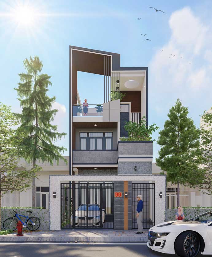Dịch vụ thiết kế nhà phố đẹp